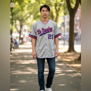 Tiburones de la Guaira Original Team Baseball  Jersey.